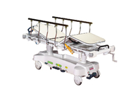 Full Length Stretcher Trolley ISO13485 With X Ray Radiolucent Backrest